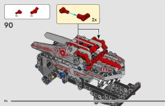 LEGO 42200 instructions page 84 – build guide