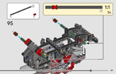 LEGO 42200 instructions page 89 – build guide