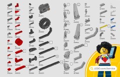 LEGO 42200 instructions page 99 – build guide