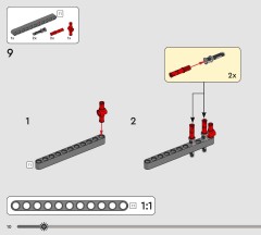 LEGO 42201 instructions page 10 – build guide