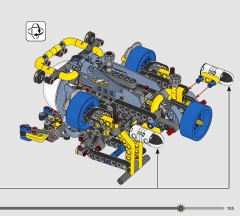LEGO 42201 instructions page 103 – build guide