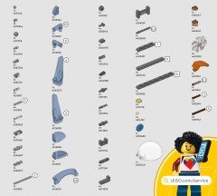 LEGO 42201 instructions page 119 – build guide