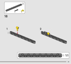 LEGO 42201 instructions page 23 – build guide