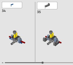 LEGO 42201 instructions page 36 – build guide