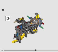 LEGO 42201 instructions page 38 – build guide