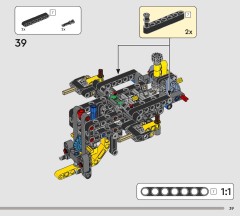 LEGO 42201 instructions page 39 – build guide