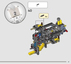 LEGO 42201 instructions page 41 – build guide