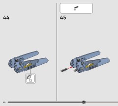 LEGO 42201 instructions page 44 – build guide