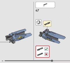 LEGO 42201 instructions page 46 – build guide