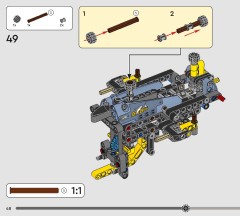 LEGO 42201 instructions page 48 – build guide