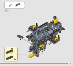 LEGO 42201 instructions page 49 – build guide