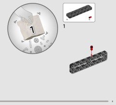 LEGO 42201 instructions page 5 – build guide