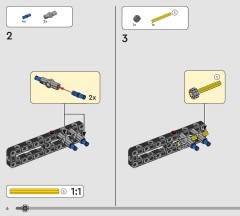 LEGO 42201 instructions page 6 – build guide