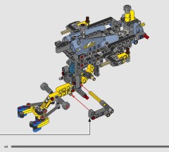 LEGO 42201 instructions page 60 – build guide