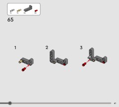LEGO 42201 instructions page 61 – build guide