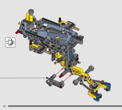 LEGO 42201 instructions page 62 – build guide
