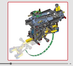 LEGO 42201 instructions page 65 – build guide