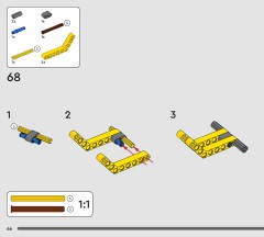 LEGO 42201 instructions page 66 – build guide