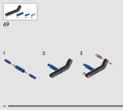 LEGO 42201 instructions page 68 – build guide