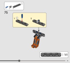 LEGO 42201 instructions page 73 – build guide