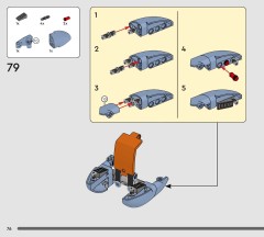 LEGO 42201 instructions page 76 – build guide
