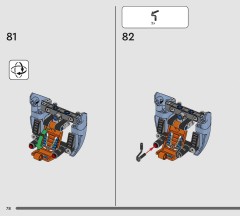 LEGO 42201 instructions page 78 – build guide