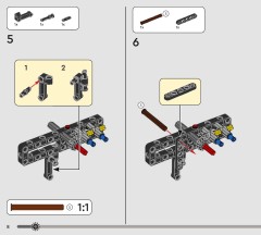 LEGO 42201 instructions page 8 – build guide