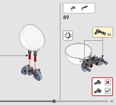 LEGO 42201 instructions page 85 – build guide