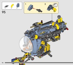 LEGO 42201 instructions page 90 – build guide