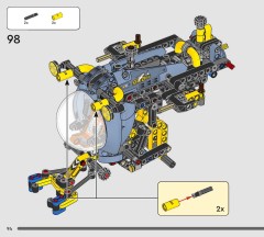LEGO 42201 instructions page 94 – build guide