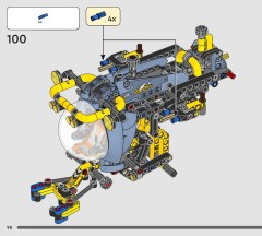 LEGO 42201 instructions page 98 – build guide