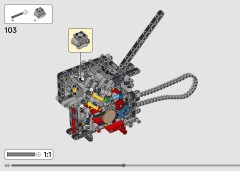 LEGO 42202 instructions page 100 – build guide