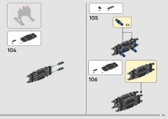 LEGO 42202 instructions page 101 – build guide
