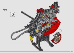 LEGO 42202 instructions page 153 – build guide