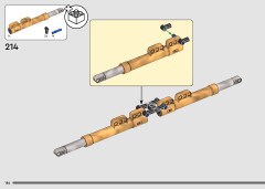 LEGO 42202 instructions page 184 – build guide