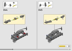 LEGO 42202 instructions page 207 – build guide