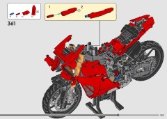 LEGO 42202 instructions page 305 – build guide