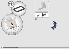 LEGO 42202 instructions page 52 – build guide