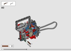LEGO 42202 instructions page 74 – build guide