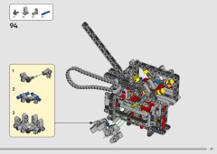 LEGO 42202 instructions page 91 – build guide