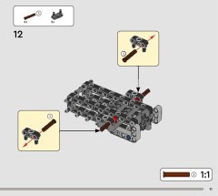 LEGO 42203 instructions page 11 – build guide