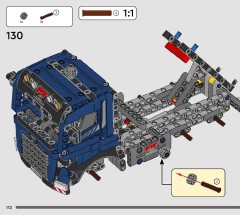 LEGO 42203 instructions page 112 – build guide