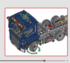 LEGO 42203 instructions page 117 – build guide