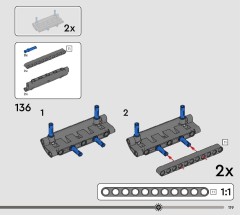 LEGO 42203 instructions page 119 – build guide