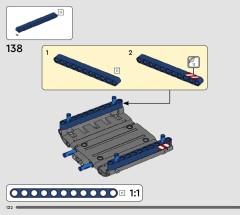 LEGO 42203 instructions page 122 – build guide