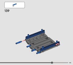 LEGO 42203 instructions page 123 – build guide