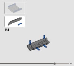 LEGO 42203 instructions page 125 – build guide