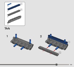 LEGO 42203 instructions page 127 – build guide