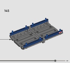LEGO 42203 instructions page 129 – build guide