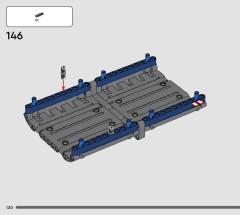 LEGO 42203 instructions page 130 – build guide